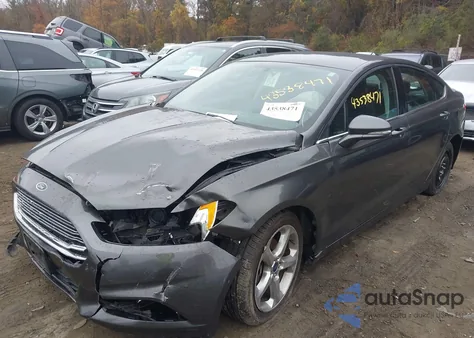 2016 Ford Fusion Se из США, поврежденный, VIN 3FA6P0HD2GR360528